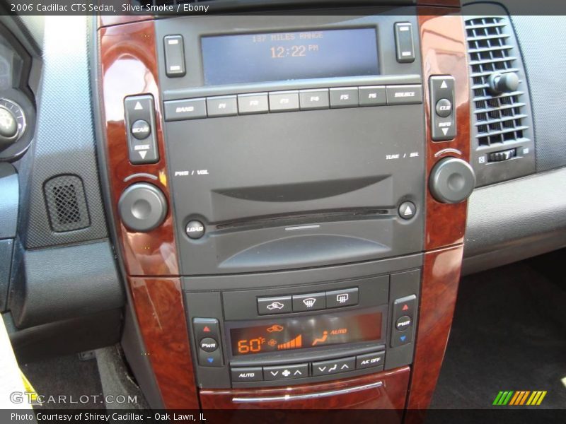 Silver Smoke / Ebony 2006 Cadillac CTS Sedan