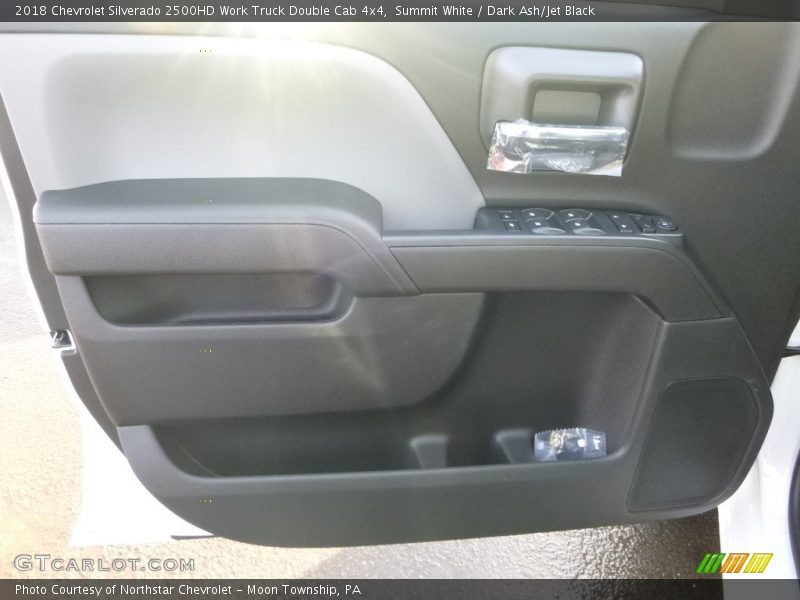 Summit White / Dark Ash/Jet Black 2018 Chevrolet Silverado 2500HD Work Truck Double Cab 4x4