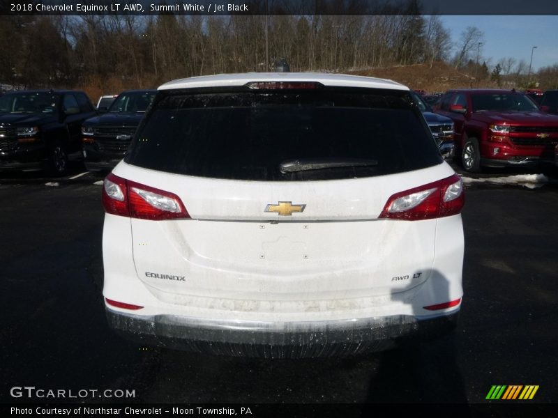 Summit White / Jet Black 2018 Chevrolet Equinox LT AWD