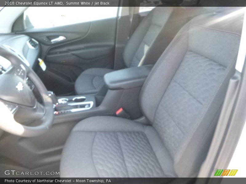 Summit White / Jet Black 2018 Chevrolet Equinox LT AWD