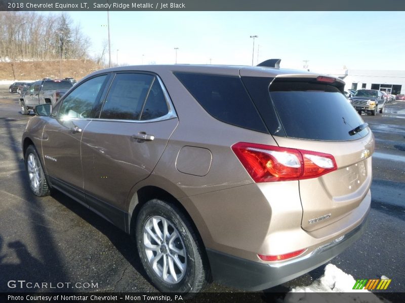 Sandy Ridge Metallic / Jet Black 2018 Chevrolet Equinox LT