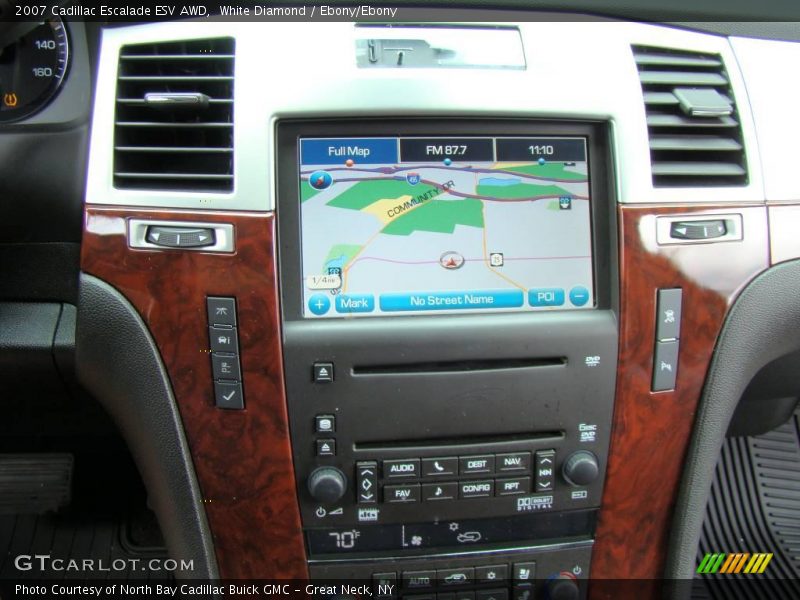 White Diamond / Ebony/Ebony 2007 Cadillac Escalade ESV AWD