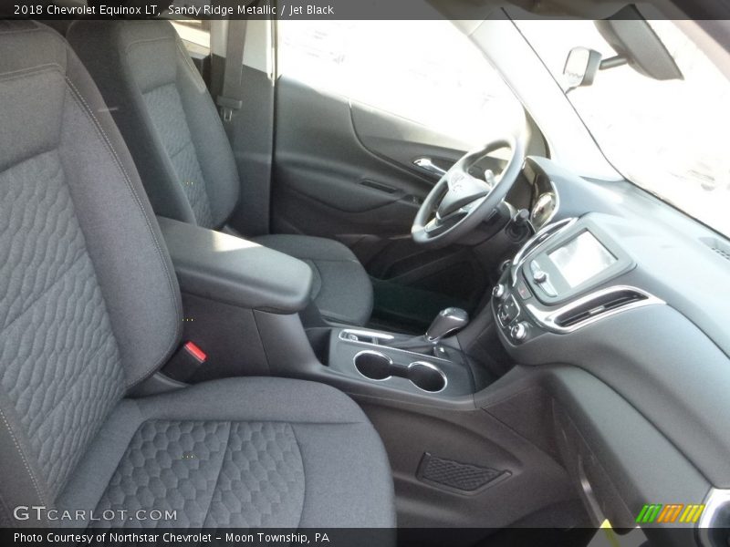 Sandy Ridge Metallic / Jet Black 2018 Chevrolet Equinox LT