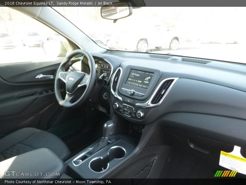 Sandy Ridge Metallic / Jet Black 2018 Chevrolet Equinox LT