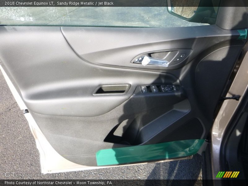 Sandy Ridge Metallic / Jet Black 2018 Chevrolet Equinox LT