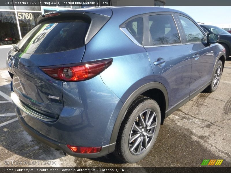 Eternal Blue Metallic / Black 2018 Mazda CX-5 Touring AWD