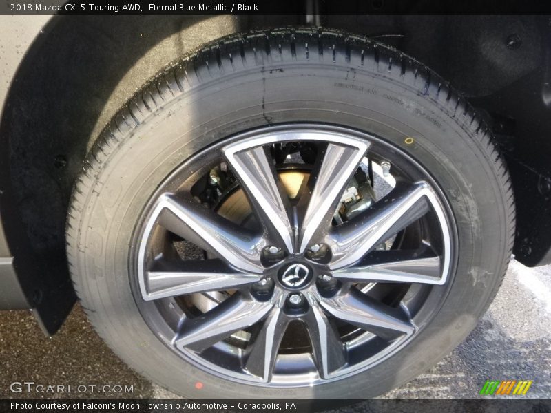 Eternal Blue Metallic / Black 2018 Mazda CX-5 Touring AWD