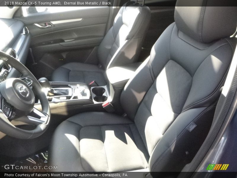 Eternal Blue Metallic / Black 2018 Mazda CX-5 Touring AWD