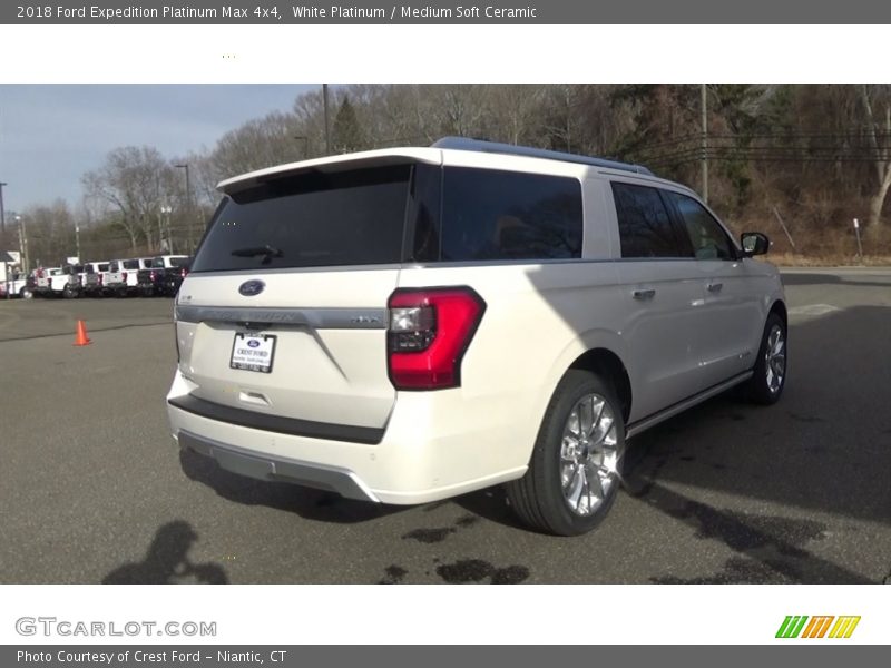 White Platinum / Medium Soft Ceramic 2018 Ford Expedition Platinum Max 4x4