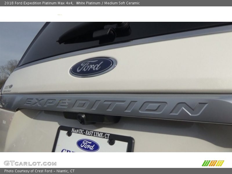 White Platinum / Medium Soft Ceramic 2018 Ford Expedition Platinum Max 4x4