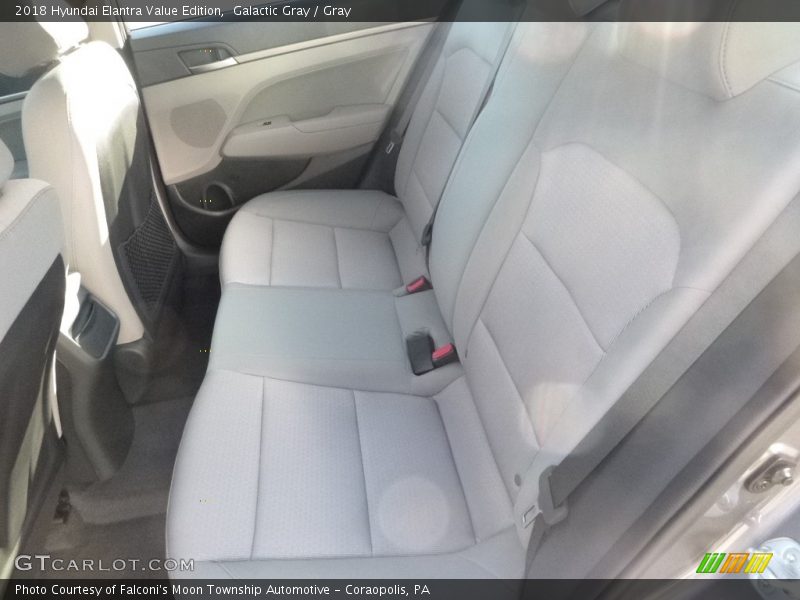 Galactic Gray / Gray 2018 Hyundai Elantra Value Edition