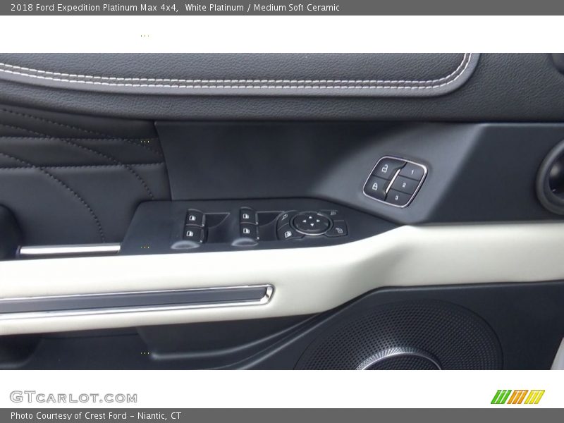 White Platinum / Medium Soft Ceramic 2018 Ford Expedition Platinum Max 4x4