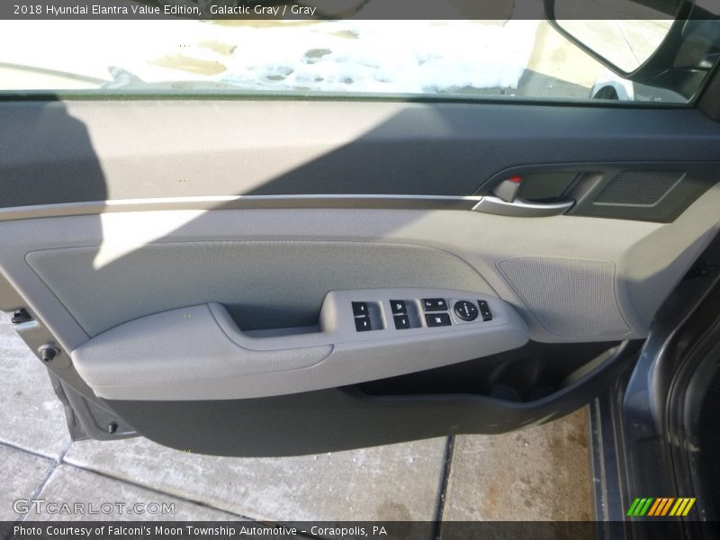 Galactic Gray / Gray 2018 Hyundai Elantra Value Edition