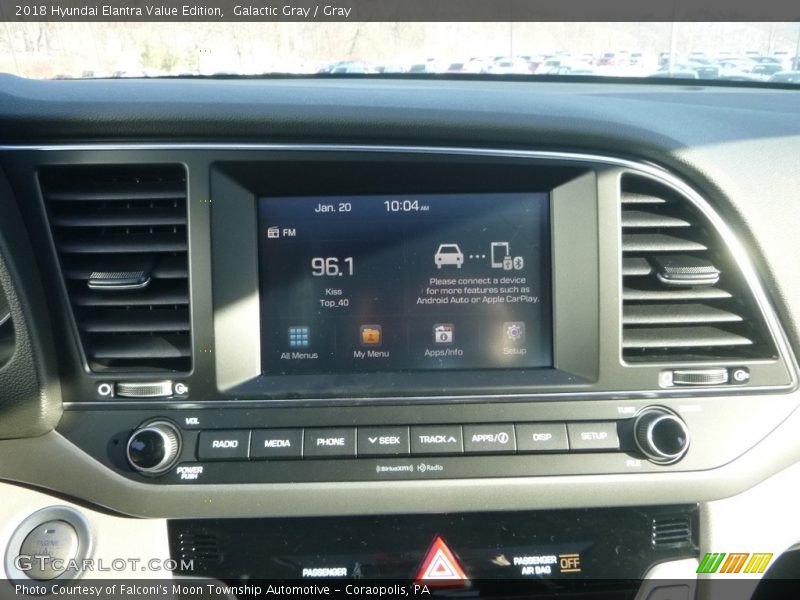 Galactic Gray / Gray 2018 Hyundai Elantra Value Edition