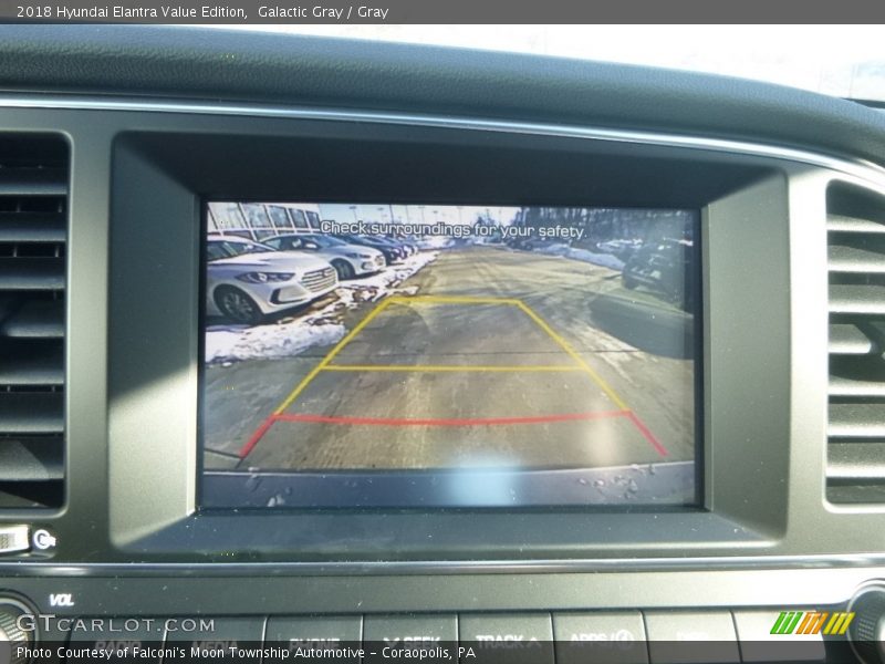 Galactic Gray / Gray 2018 Hyundai Elantra Value Edition