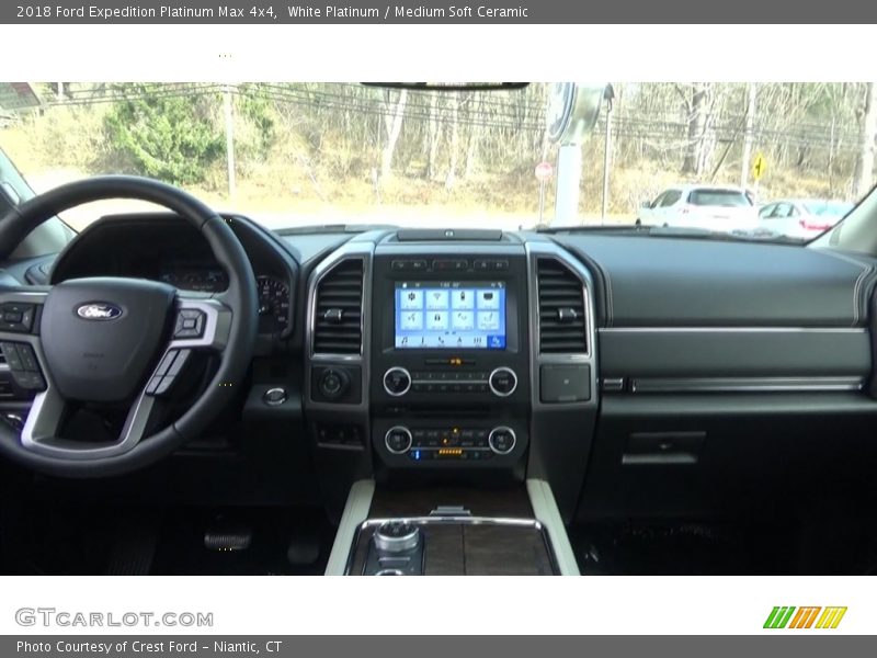 White Platinum / Medium Soft Ceramic 2018 Ford Expedition Platinum Max 4x4