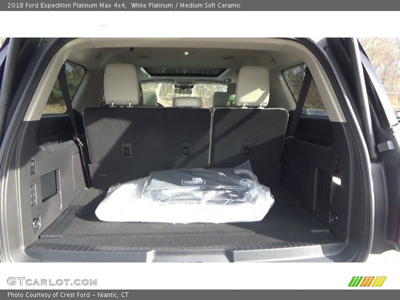 White Platinum / Medium Soft Ceramic 2018 Ford Expedition Platinum Max 4x4