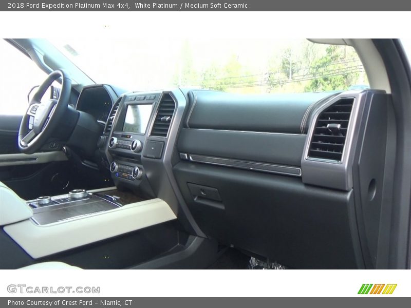White Platinum / Medium Soft Ceramic 2018 Ford Expedition Platinum Max 4x4