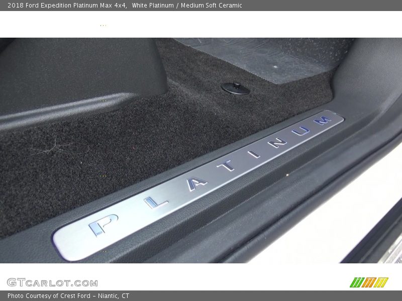 White Platinum / Medium Soft Ceramic 2018 Ford Expedition Platinum Max 4x4