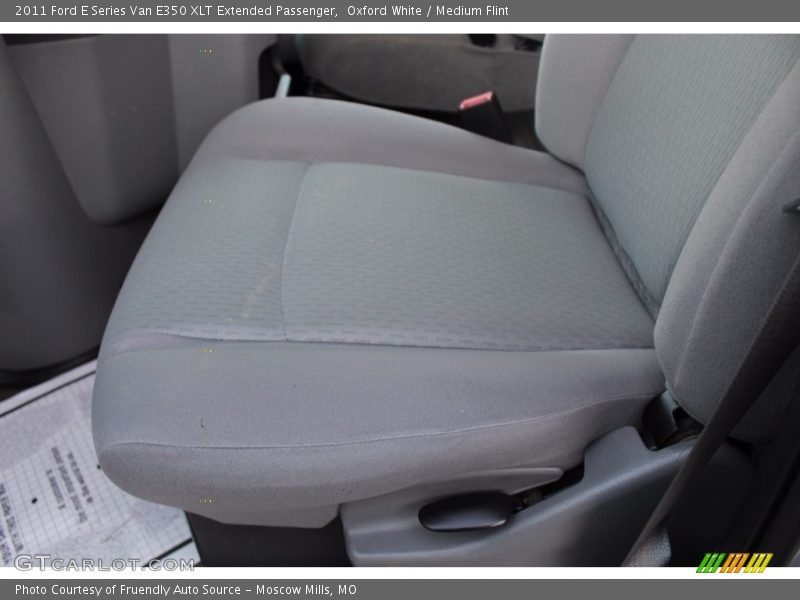 Oxford White / Medium Flint 2011 Ford E Series Van E350 XLT Extended Passenger