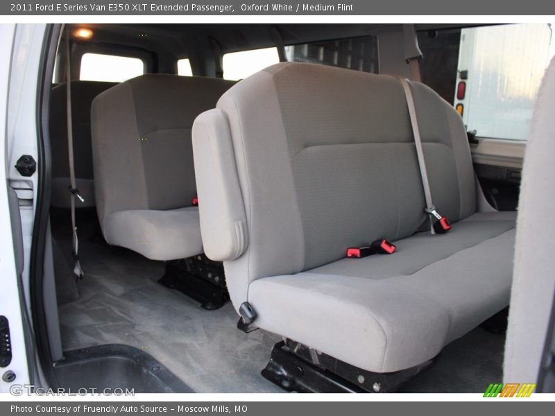 Oxford White / Medium Flint 2011 Ford E Series Van E350 XLT Extended Passenger