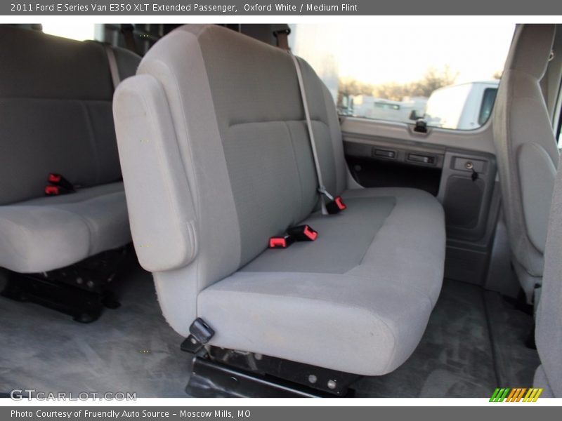 Oxford White / Medium Flint 2011 Ford E Series Van E350 XLT Extended Passenger
