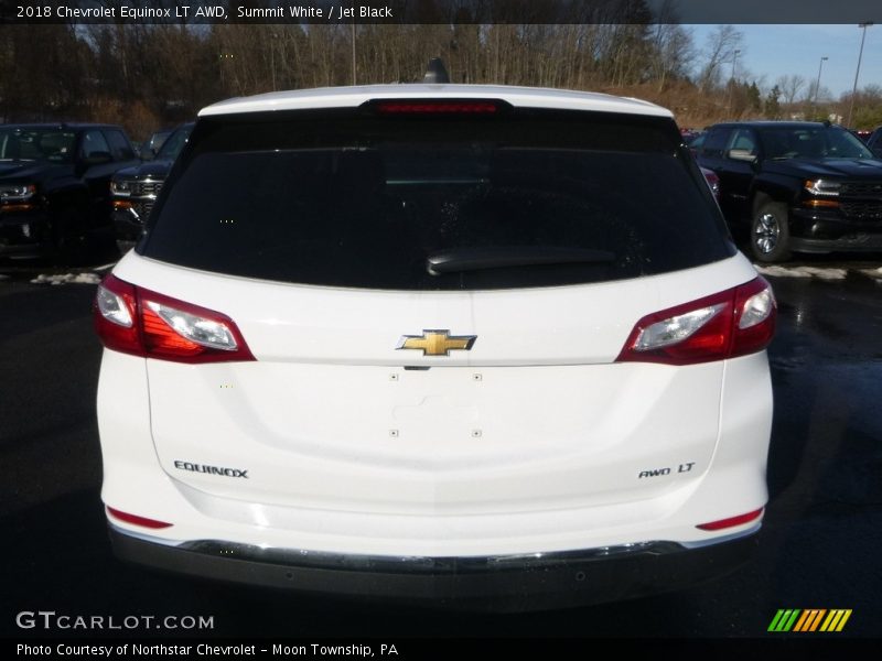Summit White / Jet Black 2018 Chevrolet Equinox LT AWD