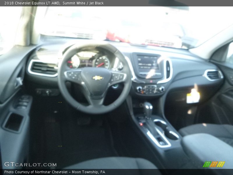 Summit White / Jet Black 2018 Chevrolet Equinox LT AWD