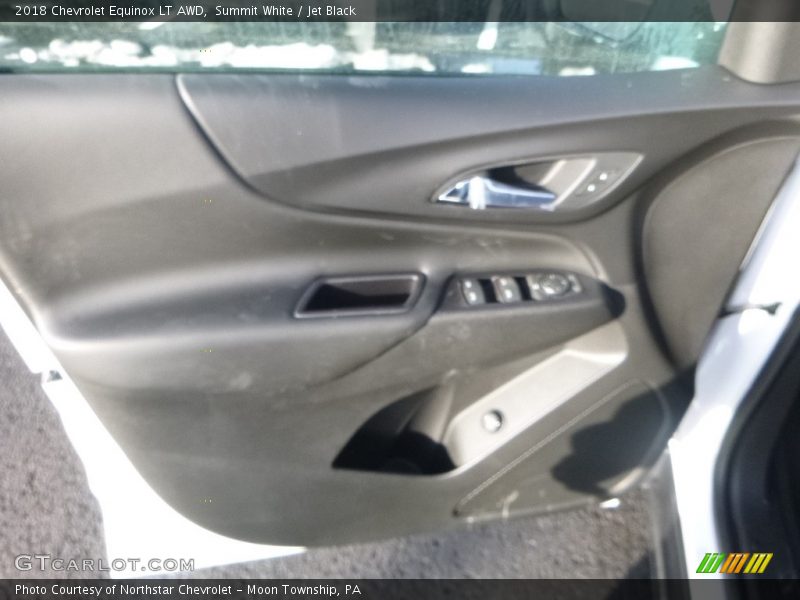 Summit White / Jet Black 2018 Chevrolet Equinox LT AWD