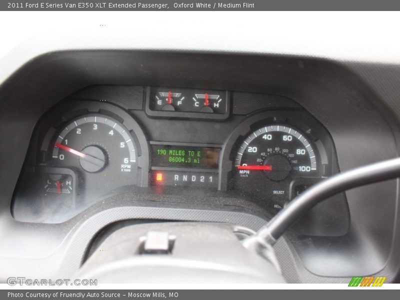 Oxford White / Medium Flint 2011 Ford E Series Van E350 XLT Extended Passenger