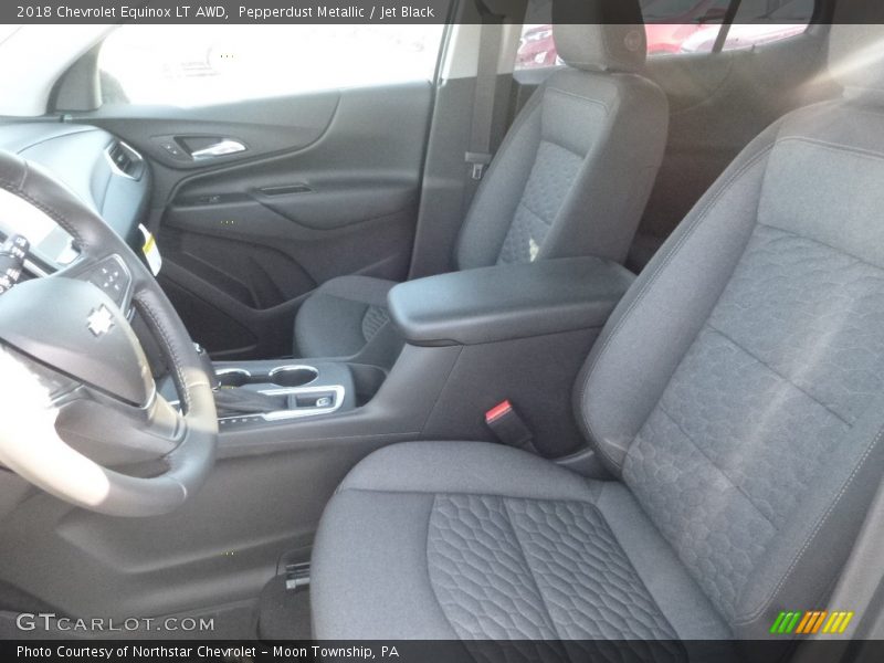 Pepperdust Metallic / Jet Black 2018 Chevrolet Equinox LT AWD