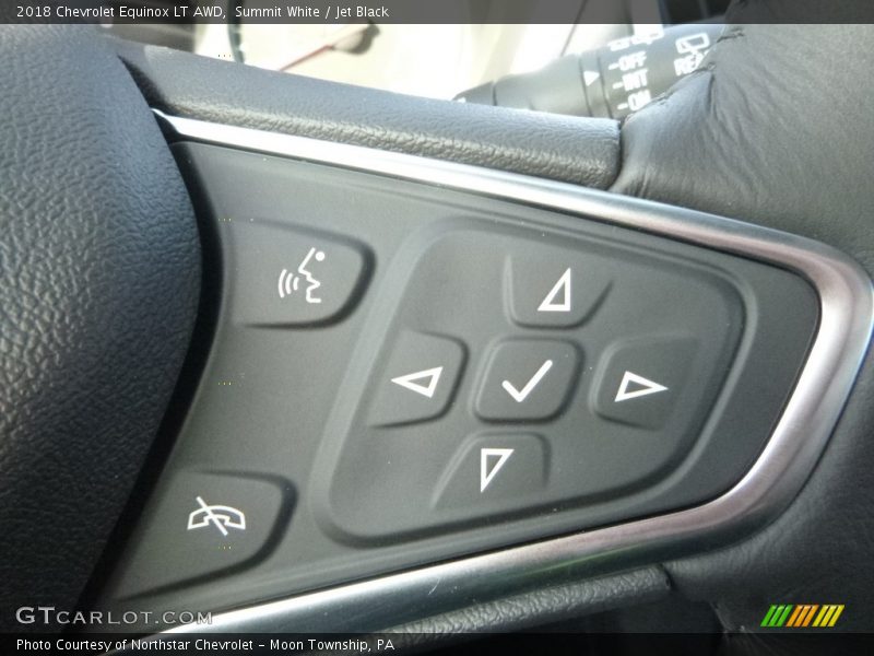 Summit White / Jet Black 2018 Chevrolet Equinox LT AWD