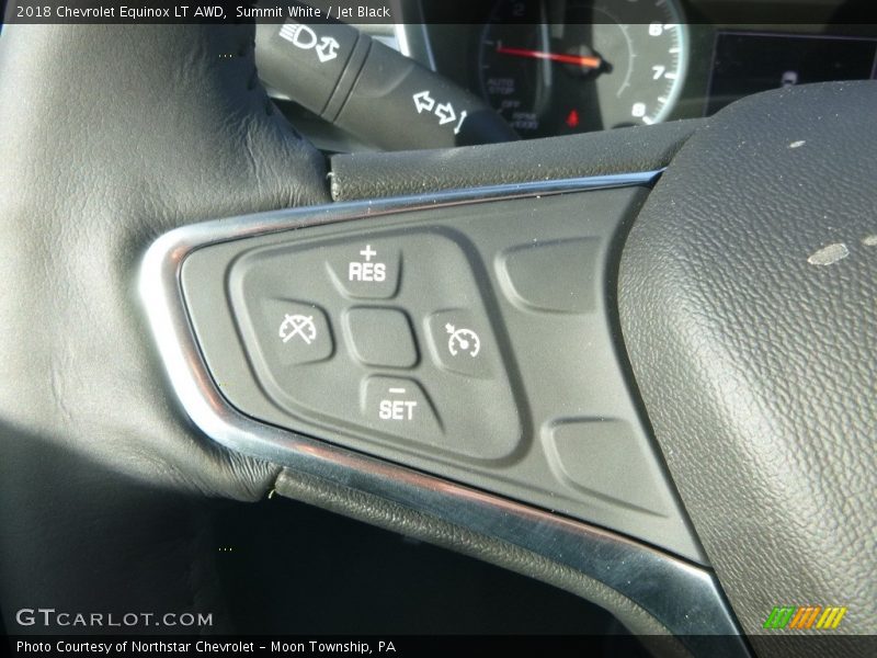 Summit White / Jet Black 2018 Chevrolet Equinox LT AWD