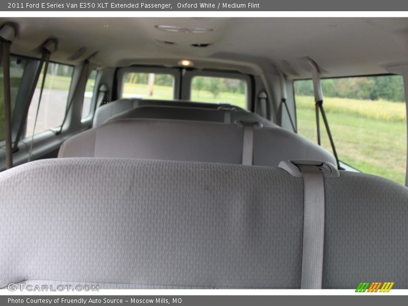 Oxford White / Medium Flint 2011 Ford E Series Van E350 XLT Extended Passenger
