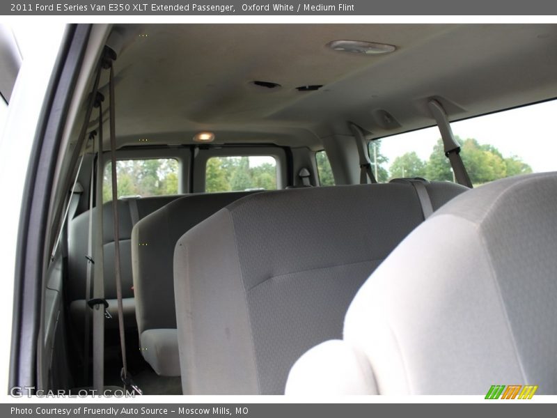 Oxford White / Medium Flint 2011 Ford E Series Van E350 XLT Extended Passenger