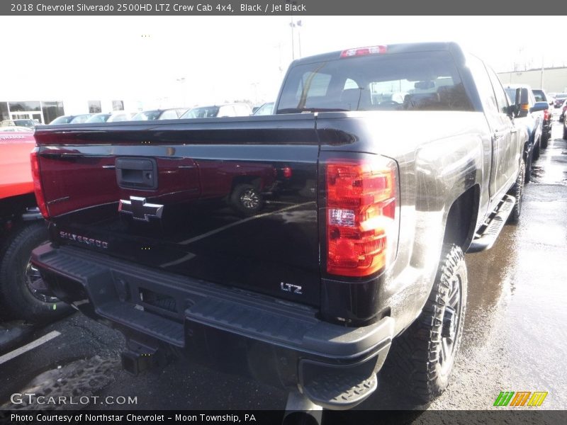 Black / Jet Black 2018 Chevrolet Silverado 2500HD LTZ Crew Cab 4x4