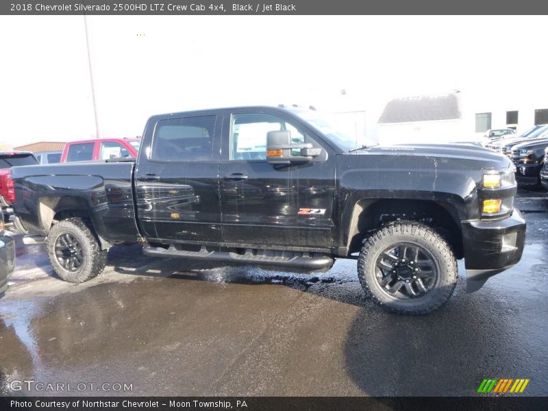 Black / Jet Black 2018 Chevrolet Silverado 2500HD LTZ Crew Cab 4x4