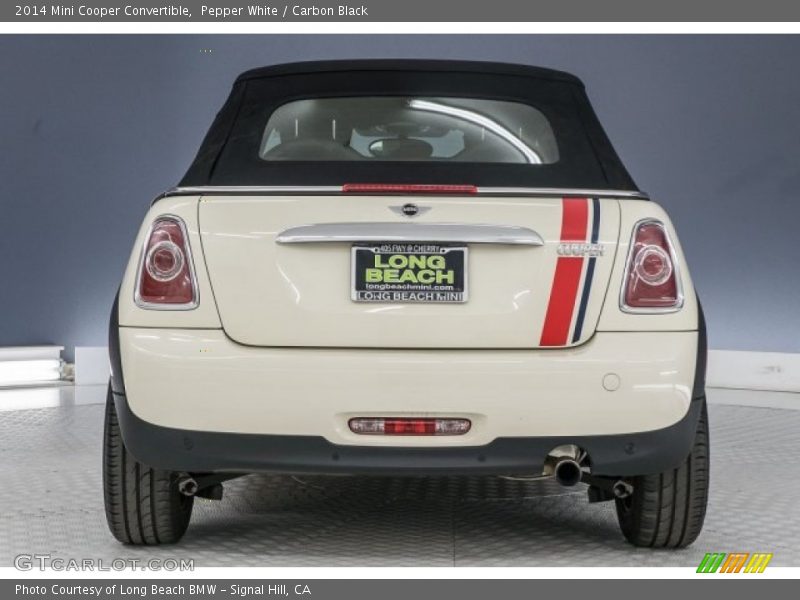 Pepper White / Carbon Black 2014 Mini Cooper Convertible