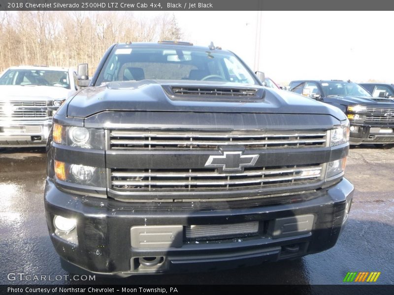 Black / Jet Black 2018 Chevrolet Silverado 2500HD LTZ Crew Cab 4x4