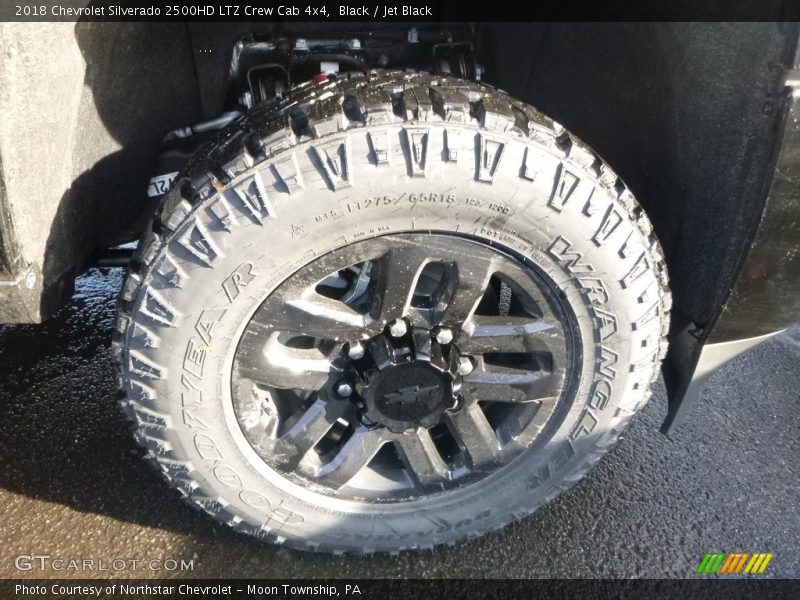 Black / Jet Black 2018 Chevrolet Silverado 2500HD LTZ Crew Cab 4x4