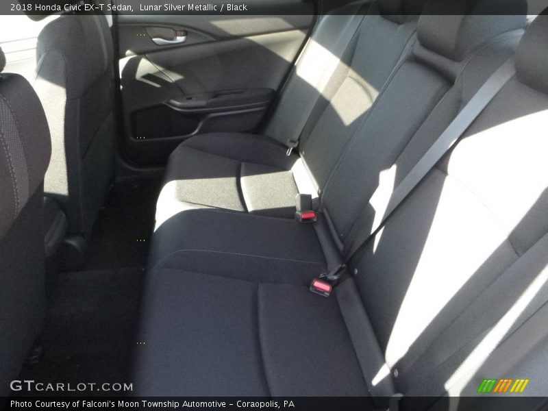 Lunar Silver Metallic / Black 2018 Honda Civic EX-T Sedan