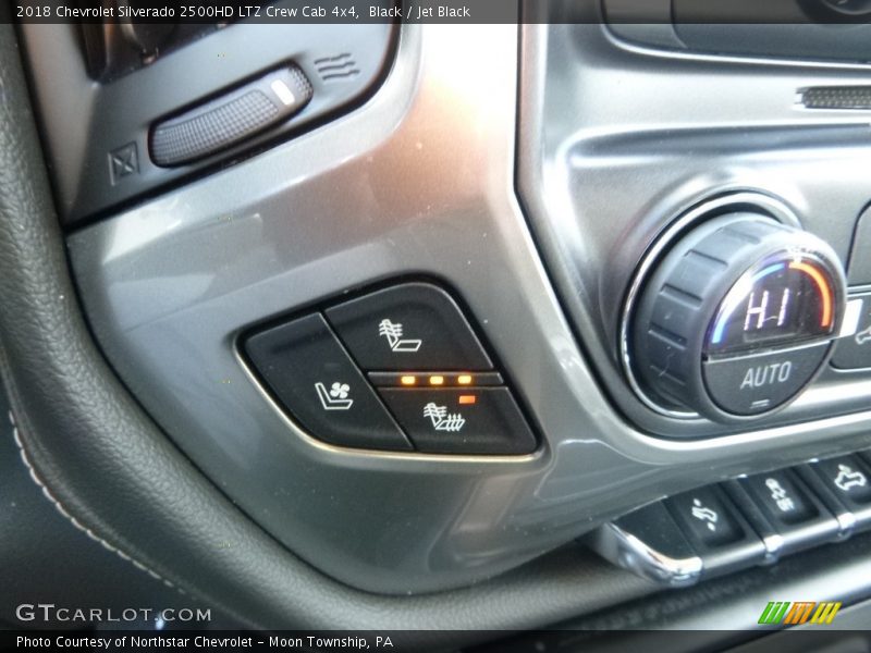 Black / Jet Black 2018 Chevrolet Silverado 2500HD LTZ Crew Cab 4x4