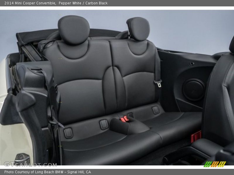 Pepper White / Carbon Black 2014 Mini Cooper Convertible