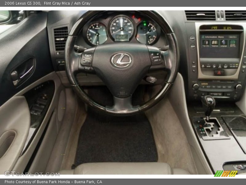 Flint Gray Mica / Ash Gray 2006 Lexus GS 300