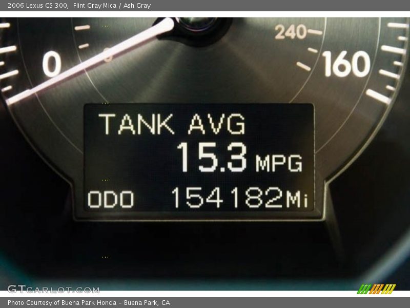 Flint Gray Mica / Ash Gray 2006 Lexus GS 300