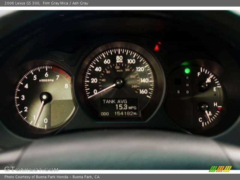 Flint Gray Mica / Ash Gray 2006 Lexus GS 300