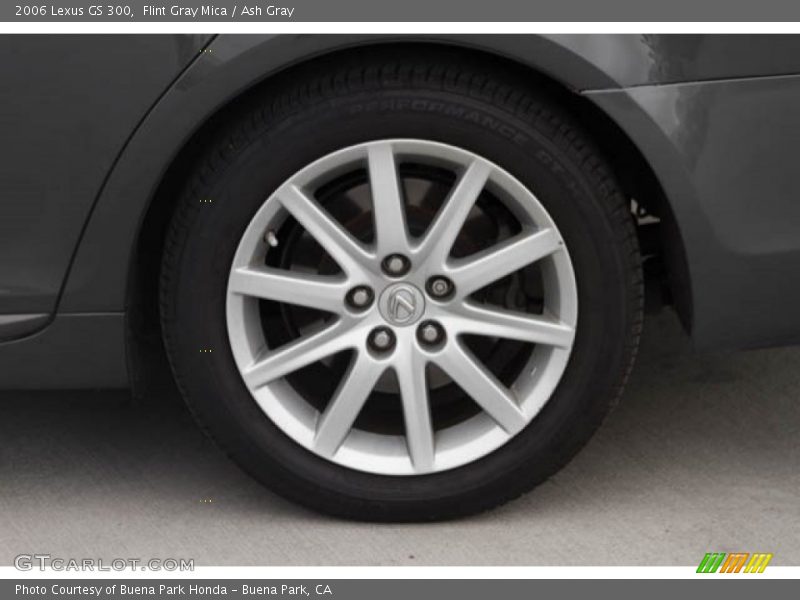 Flint Gray Mica / Ash Gray 2006 Lexus GS 300
