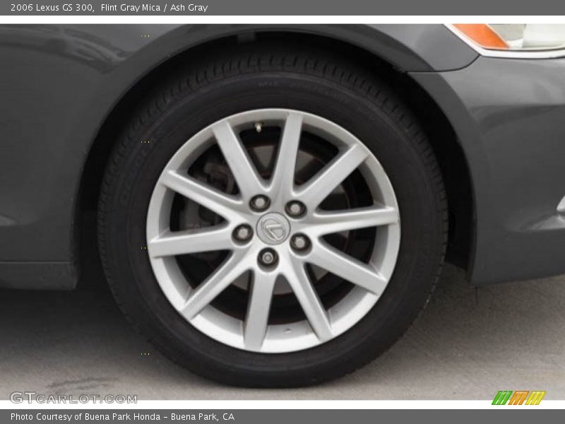 Flint Gray Mica / Ash Gray 2006 Lexus GS 300