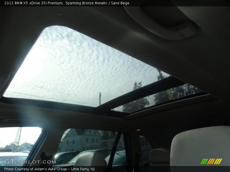 Sparkling Bronze Metallic / Sand Beige 2013 BMW X5 xDrive 35i Premium