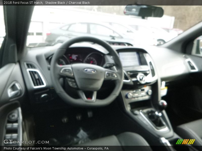 Shadow Black / Charcoal Black 2018 Ford Focus ST Hatch